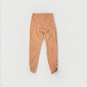 Wilo the Label Leggings Women's Sz Large Peach High Rise Ribbed Activewear 7/8